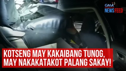 Download Video: Kotseng may kakaibang tunog, may nakakatakot palang sakay! | GMA Integrated Newsfeed