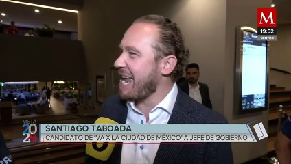"Más de 5 puntos porcentuales": Santiago Taboada al reafirmar su triunfo