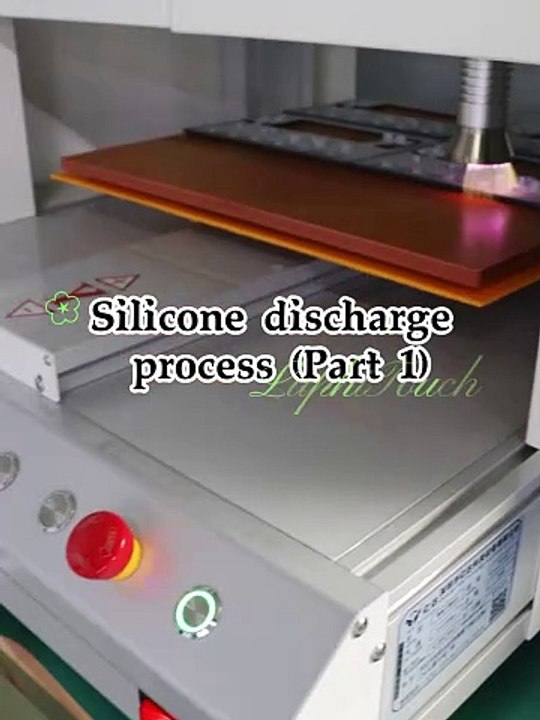 Silicone discharge process (Part 1)#Membrane Switch #silicone rubber keypad #Membrane Keypad