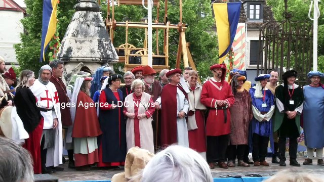 La Fête Médiévale de Provins 2024. Provins/France - 1er Juin 2024