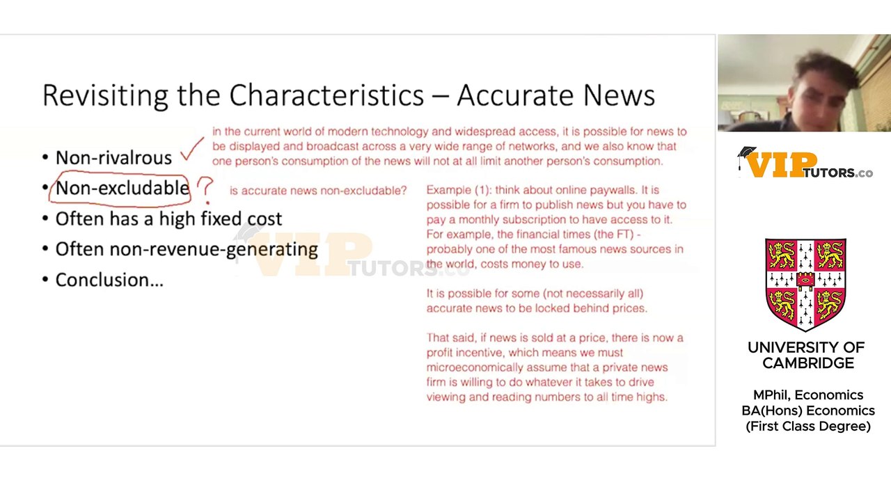 John Locke 2024 Economics Question 2 - Video 3 (Part 2 of 3)