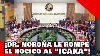 ¡VEAN! ¡El Dr. Noroña le rompe el hocico a Álvarez ‘Icaka’ por revelar el fraude del ‘voto oculto’!
