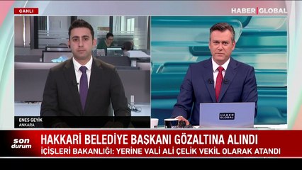 Hakkari Belediye Başkanı Akış, görevden uzaklaştırıldı
