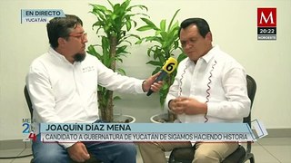 Huacho' Díaz Mena destaca civismo y participación en Yucatán
