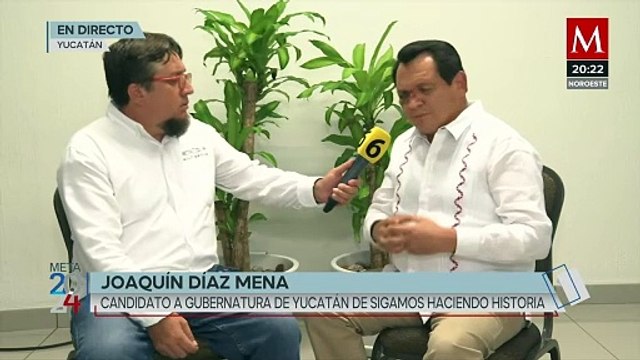 Huacho' Díaz Mena destaca civismo y participación en Yucatán