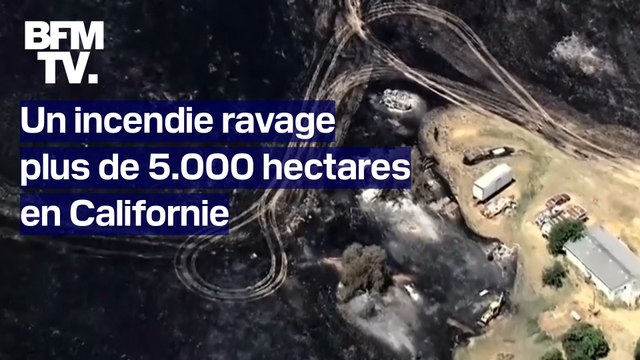 La Californie ravagée par les flammes, 5.000 hectares déjà partis en fumée