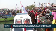 Kemeriahan Tradisi Larung Sesaji saat Sedekah Laut, Jadi Wisata Bahari Kota Semarang