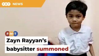 Babysitter, 2 others summoned by cops in Zayn Rayyan probe