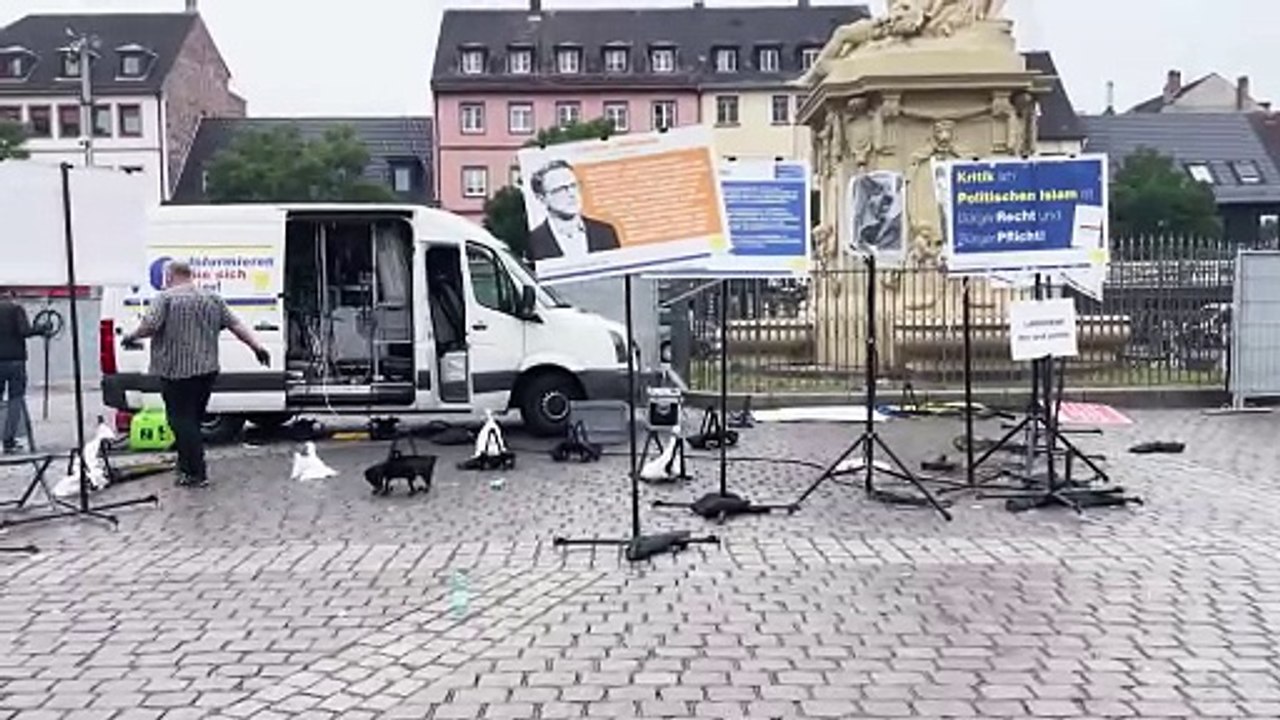 Bei Messerattacke in Mannheim verletzter Polizist gestorben