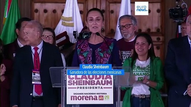 México hace historia al elegir a su primera mujer presidenta: Claudia Sheinbaum