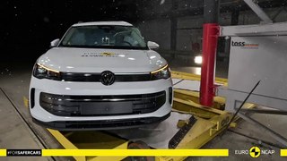 Le SUV compact Volkswagen Tiguan obtient cinq étoiles aux crash-tests Euro NCAP 2024