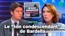 Attal accuse Bardella de « faire la leçon » au directeur de la gendarmerie