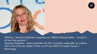 #MeToo : Sandrine Kiberlain s'exprime sur l'affaire Edouard Baer : 