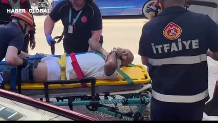 Bolu'da kocası evi bastı: Karısının yanındaki adam balkondan böyle atladı