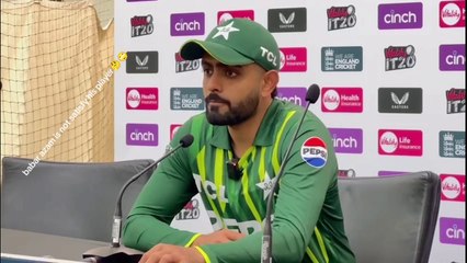 Babar azam press confrence .