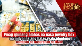 Alahas na milyones ang halaga, aksidenteng naitapon sa basurahan! | Kapuso Mo, Jessica Soho