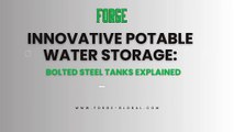 Innovative Potable Water Storage: Bolted Steel Tanks Explained
