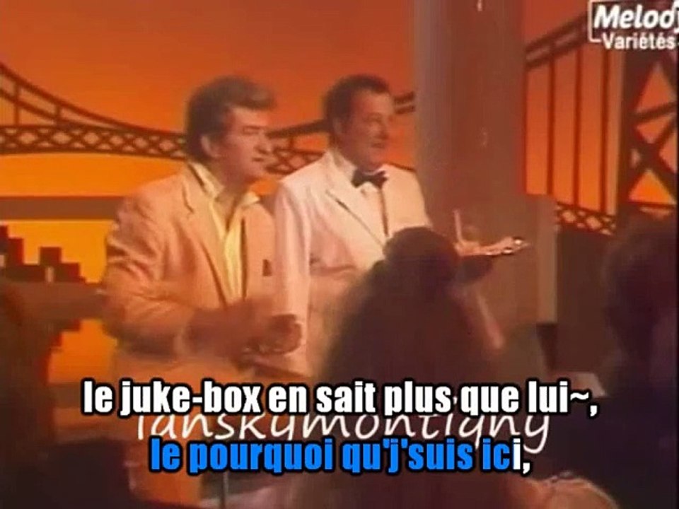Eddy Mitchell_Pourquoi m'laisses-tu pas tranquille Lucille (Clip 1984)karaoké