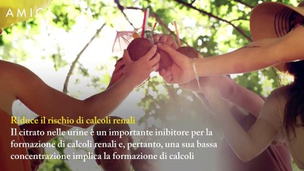 Tutti i benefici e le proprietà dell'acqua di cocco