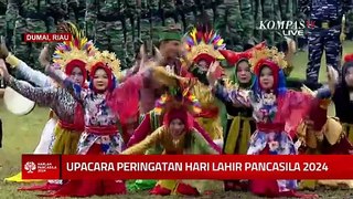 Jokowi Saksikan Tarian Kolosal Nusantara di Peringatan Hari Lahir Pancasila