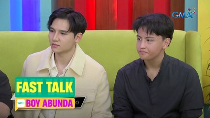 Fast Talk with Boy Abunda: Sandro at Alonzo Muhlach, pressured ba dahil sa last name? (Episode 351)