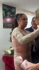 Isabel Pantoja ha recibido a la Presidenta de la Junta de Extremadura, María Guardiola