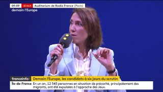 Regardez le Premier ministre Gabriel Attal qui fait irruption sur le plateau de Franceinfo en pleine émission et interrompt sa candidate Valérie Hayer, prenant le micro et s’adressant au public présent dans la salle - VIDEO