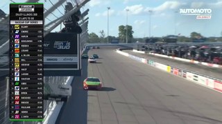 NASCAR Cup Series 2024 Gateway Last Lap Blaney Out Fuel Cindric Wins
