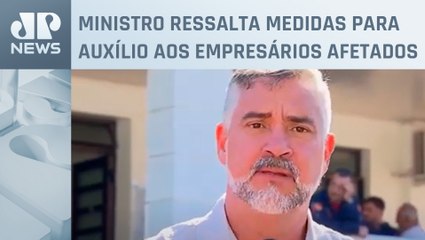 Paulo Pimenta visita Aeroporto Salgado Filho (RS) nesta segunda (03)