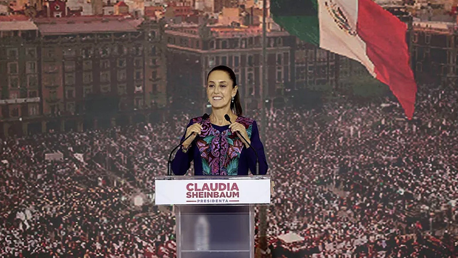 Sheinbaum hace historia y se convierte en la primera mujer presidenta de Mxico