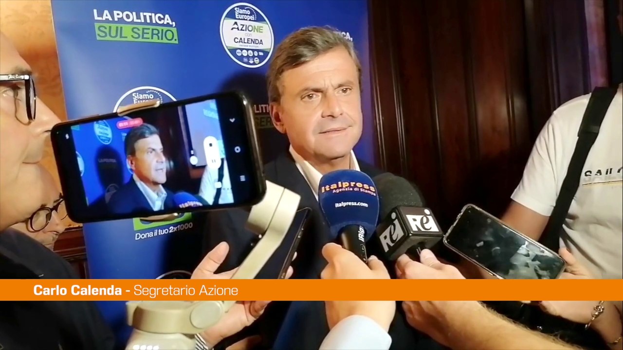 Calenda "C'è un nome per attacchi Salvini a Quirinale, cialtroneria"