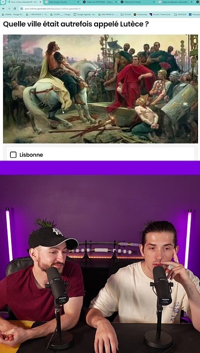 QUIZZ CULTURE G ! Episode 127 ! (Vidéo exclusive dailymotion)
