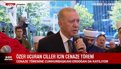 Video herunterladen: Törende Erdoğan da vardı: Eski başbakan Tansu Çiller’in eşi Özer Uçuran Çiller, son yolculuğuna uğurlandı