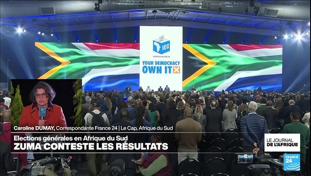 Élections générales en Afrique du Sud : Jacob Zuma conteste les résultats