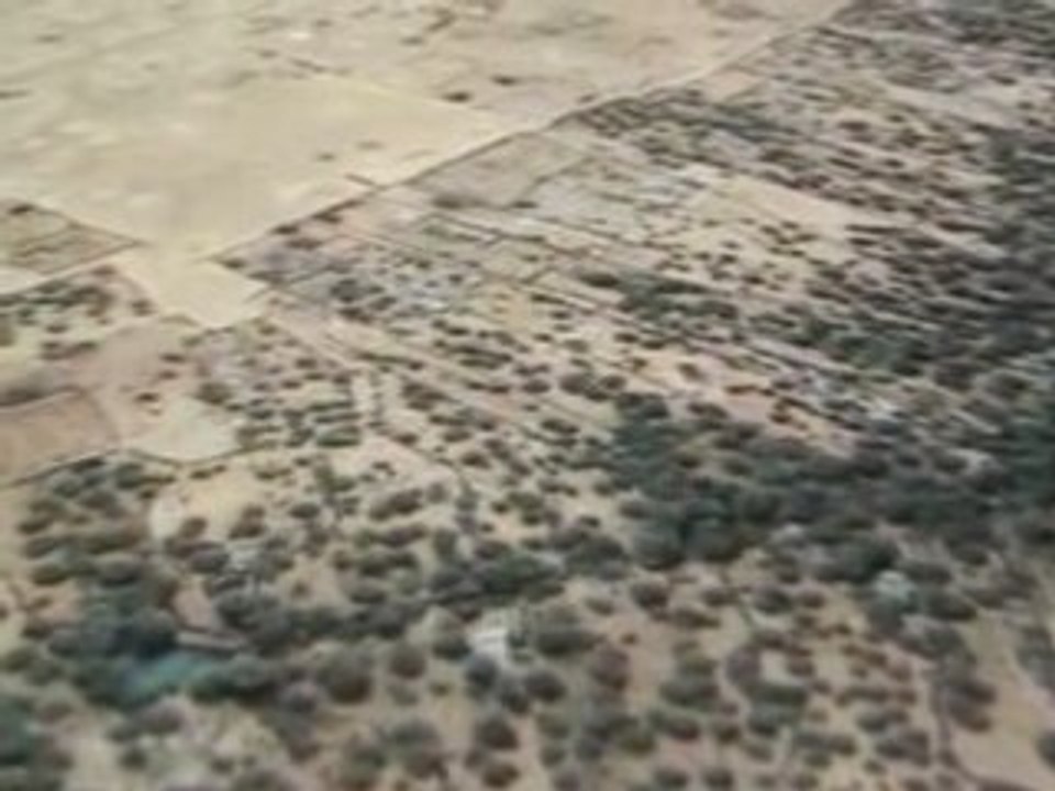 Zouérate vue par hélicoptère (1)