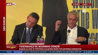 Fenerbahçe'de Mourinho dönemi başladı