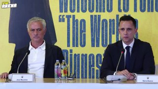Fenerbahçe'de Jose Mourinho ve başkan Ali Koç'tan Aziz Yıldırım açıklaması: 'İmza için onay almadım' | 'Biz hayal satmıyoruz'