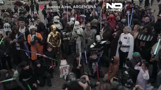 Θαυμαστές του Star Wars συγκεντρώθηκαν στο Μπουένος Άιρες