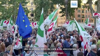 La rival de Meloni para las elecciones europeas pide una Europa 