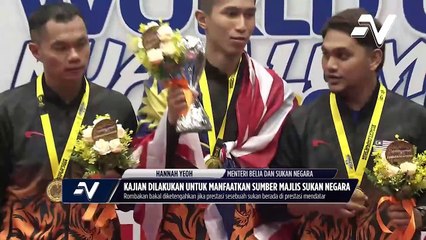 Video herunterladen: Skuad sepak takraw bakal dapat durian runtuh susulan kejayaan di Piala Dunia