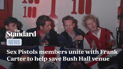 Sex Pistols members unite with Frank Carter to help save Bush Hall music venue