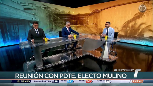Diputado electo Betserai Richards habla sobre reunión con el presidente electo Mulino