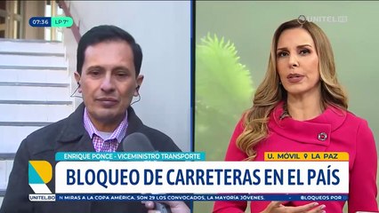 Viceministro dice que las demandas del transporte se atienden en mesas técnicas y lo pendiente lo resolverá Arce
