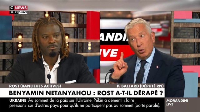 Benyamin Netanyahou sur LCI: Vive tension sur le plateau de Morandini Live sur CNews entre Rost et Jean-Marc Morandini