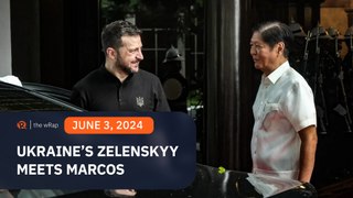 Ukraine’s Zelenskyy in Manila, meets Philippines’ Marcos for the first time