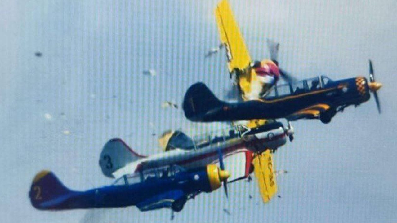 Portugal : crash de deux avions entrés en colli...