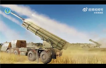 Çin'de "Müşterek Kılıç 2024A" tatbikatı ile ilgili hazırlanan propaganda videosu