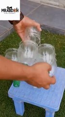 Don't throw away your drinks bottle, create simple ideas to decorate your home with it