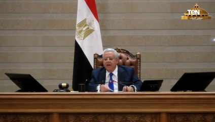كلمة رئيس مجلس النواب "بشأن" تقدم الحكومة الحالية بالاستقالة للرئيس السيسي