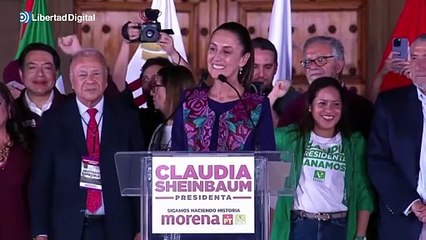 Claudia Sheinbaum asegura que será "la primera mujer presidenta del país"